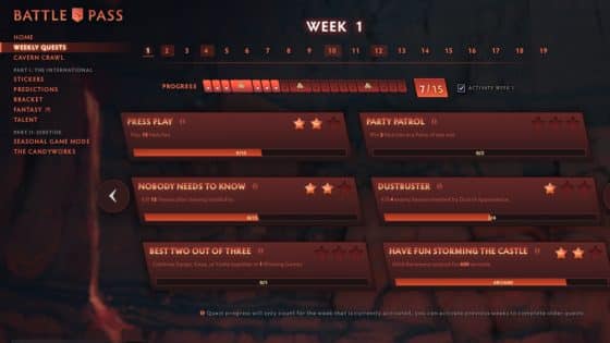 Dota 2 Battle Pass 2022 – Guide to Completing Weekly Quests for Week 1