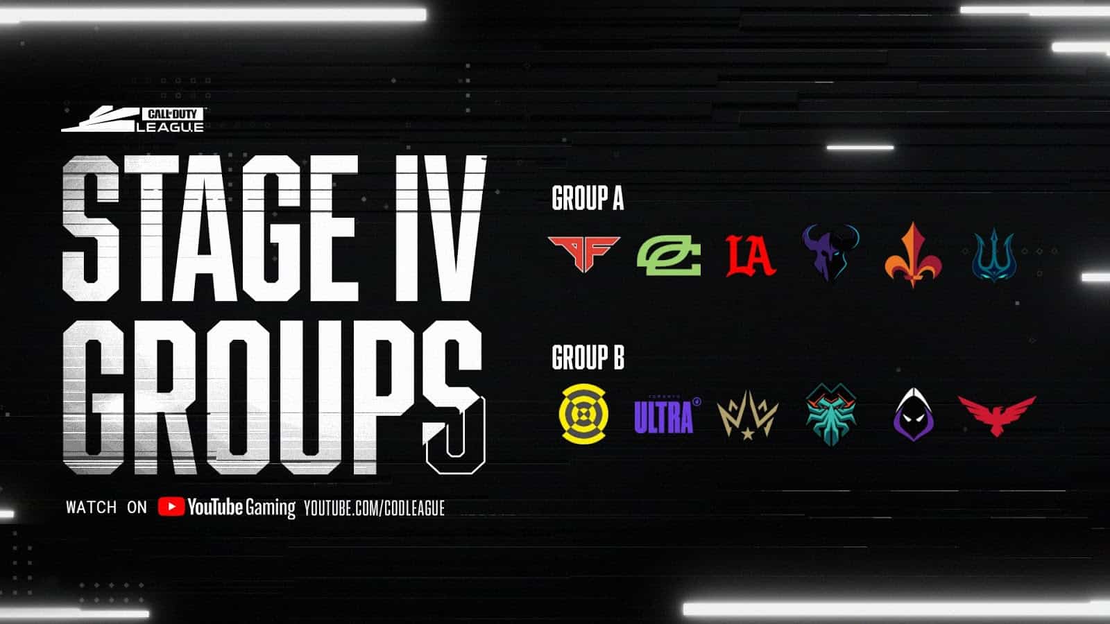 Call of Duty League Stage 4 Groups Revealed