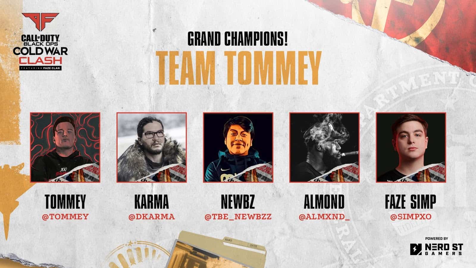 Team Tommey Wins $25K Atlanta FaZe Cold War Clash