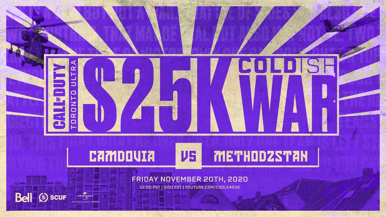 How To Watch Toronto Ultra’s $25K Coldish War Tournament