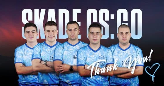 SKADE is no longer a part of the Bulgarian roster