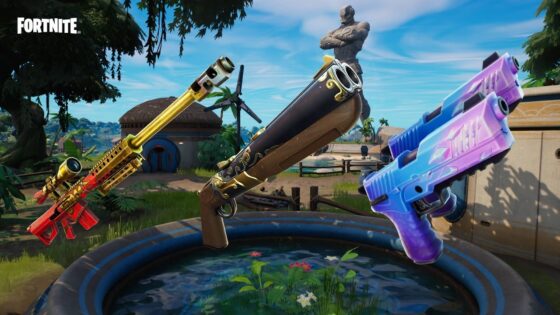 Fortnite Chapter 3: All Exotic & Mythic Weapon Locations