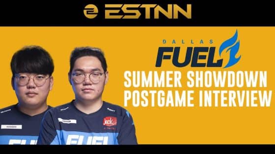 OWL: Dallas Fuel Hanbin and Edison Summer Showdown Postgame Interview 9/8/22