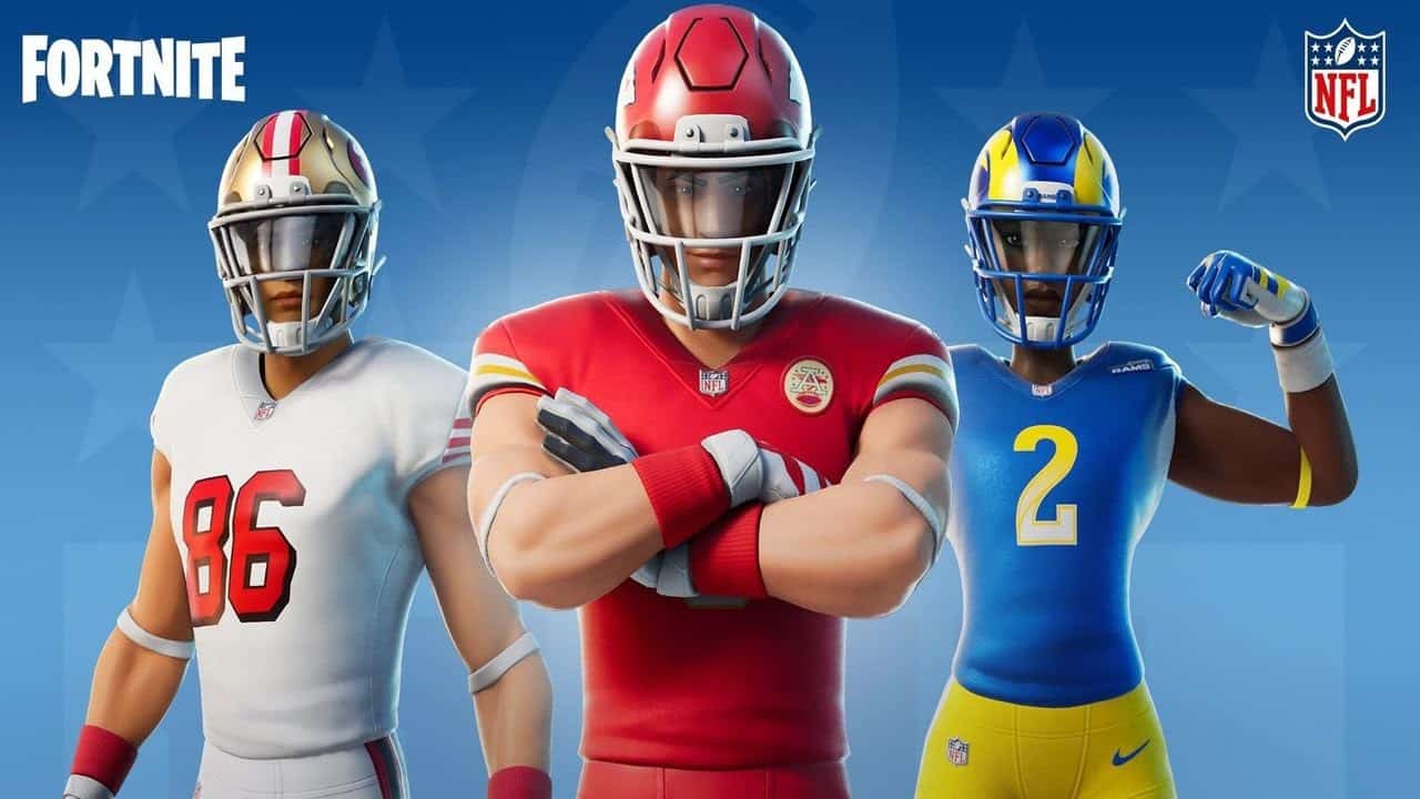 Fortnite & NFL Extend Partnership, More In-Game Outfits To Release On November 25