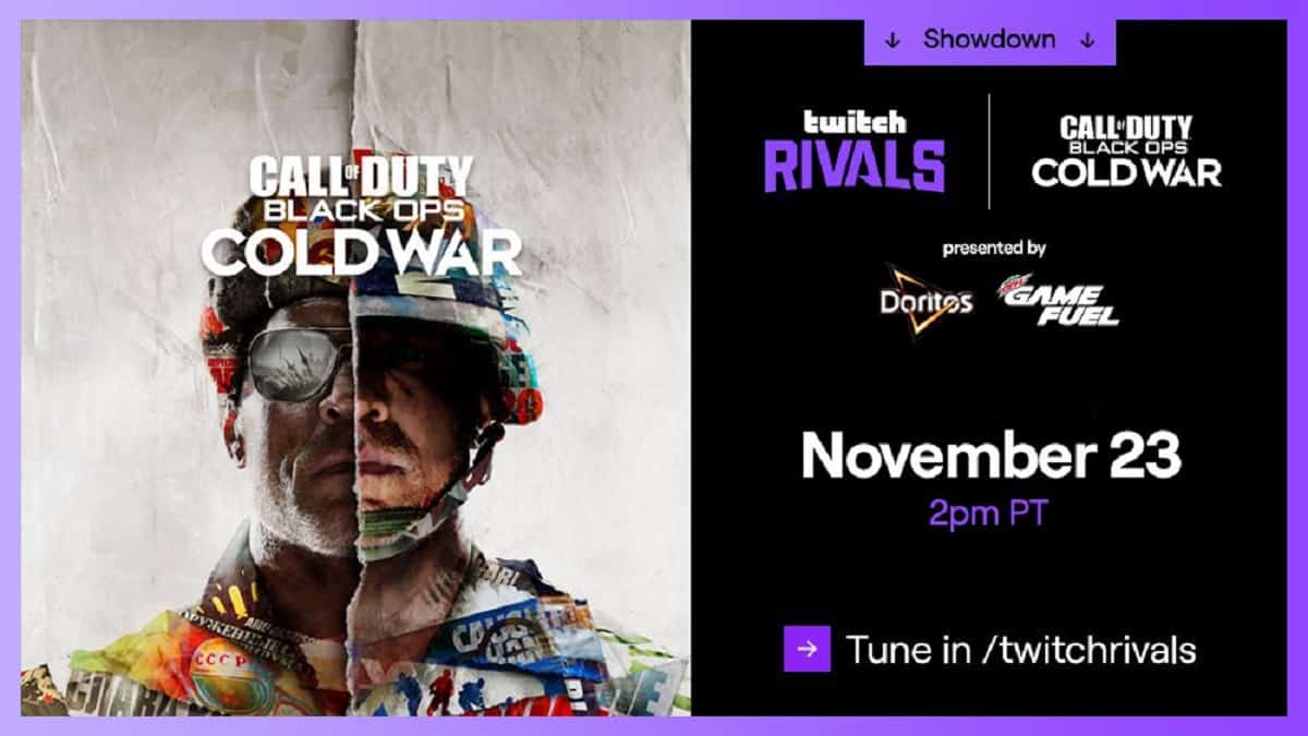 How To Watch $50K Twitch Rivals Black Ops Cold War Showdown