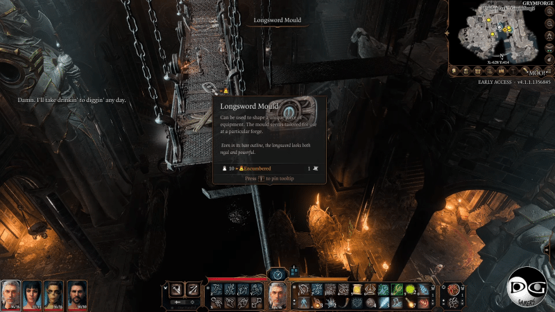 Baldur's Gate 3 Moulds Adamantine Forge Guide Credit: Dark Goes Gamer's