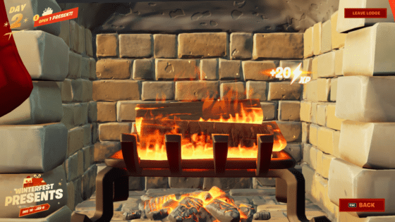 Fortnite Winterfest 2021: Where to Find the Yule Log