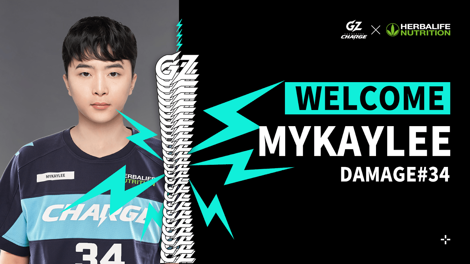 Overwatch League: Guangzhou Charge Signs MYKaylee